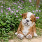 Hi-Line Gift Medium Sleeping Bulldog Garden Statue - image 5