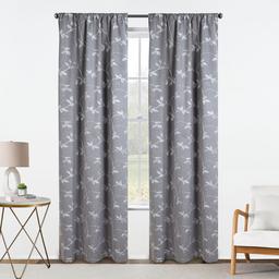Robinson Embroidered Panel Curtain