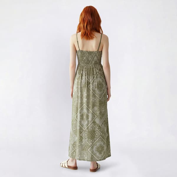 Juniors Derek Heart Crochet Lace Maxi Dress