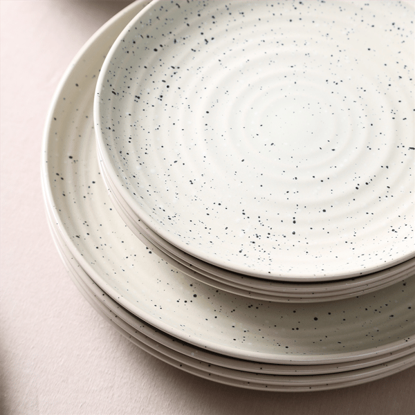 Stone Lain Dua 4pc. Stoneware Dinner Plate Set