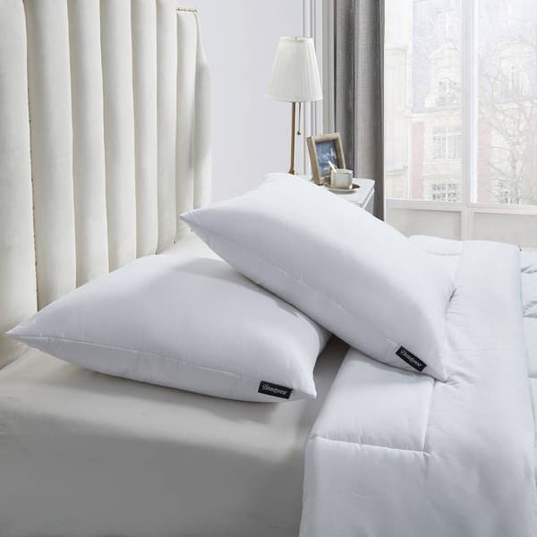 Beautyrest&#174; Firm 233TC 2pk. Feather and Down Euro Pillow