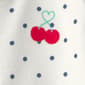 Baby Girl (NB-9M) Carters® Cherry & Dot Snap Sleeper - image 5