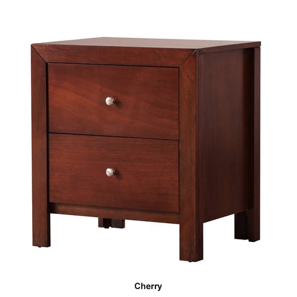 Passion Furniture Burlington 2-Drawer Nightstand