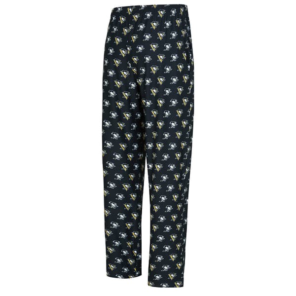 Mens College Concepts NHL Penguins Record Knit Pajama Pants