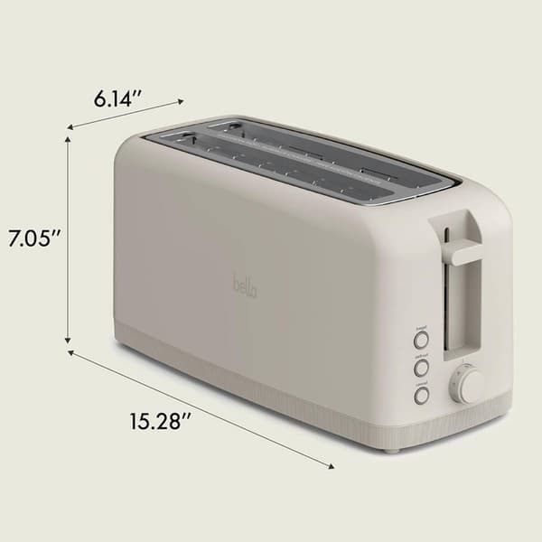 Bella 4-Slice Slim Toaster