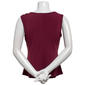 Juniors A. Byer Drape Neck Top with Hardware - image 3