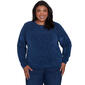 Plus Size Alfred Dunner Chenille Pullover Sweater - image 1
