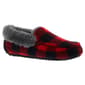 Womens LAMO Sheepskin Aussie Moc Buffalo Plaid Moccasins - image 1