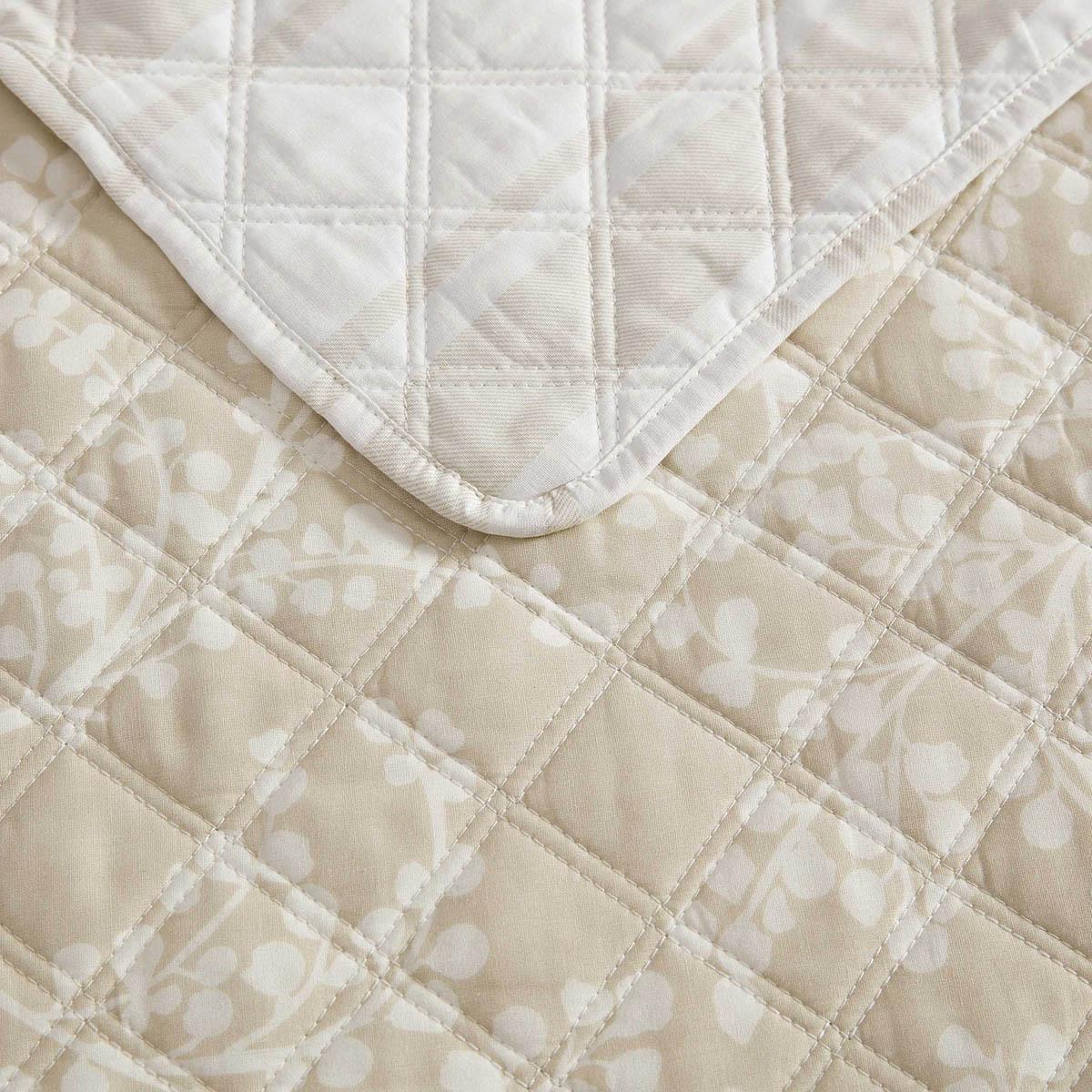 Martha Stewart Layered Branches Quilt Set