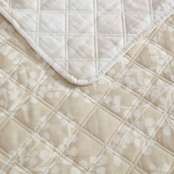 Martha Stewart Layered Branches Quilt Set