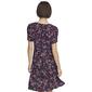 Womens Tommy Hilfiger Short Sleeve Surplice Floral Dress - image 2