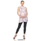 Plus Size White Mark Maternity Floral Sleeveless Tunic Top - image 6