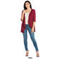Womens 24/7 Comfort Apparel Elbow Length Sleeve Open Cardigan - image 11