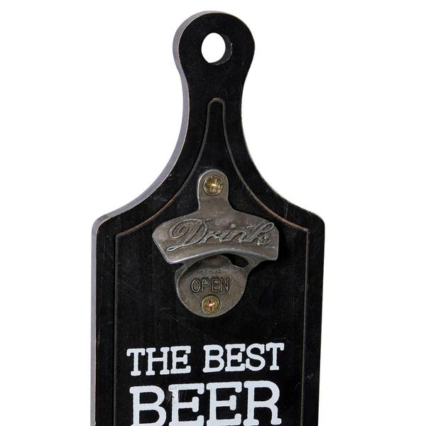 9th &amp; Pike® Kitchen Bottle Opener Wall Décor - Set of 2