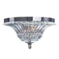 Lalia Home Blossom 2 Light Glass Ceiling Flush Mount Fixture - image 1
