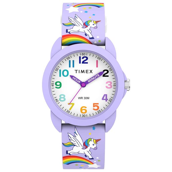 Kids Timex(R) Silicone Strap Analog Watch  - TW2Y59600JT