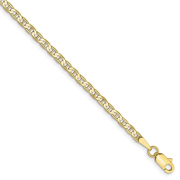 Gold Classics™10kt. Gold 2.4mm Flat Anchor Chain Necklace
