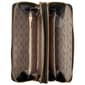 Womens London Fog Double Zip Around Wallet - image 4