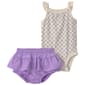 Baby Girl (3-24M) Carter''s(R) Floral Bodysuit & Solid Bloomers Set - image 1