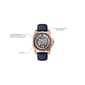 Mens Bulova Classic Sutton Automatic Leather Watch - 97A161 - image 4