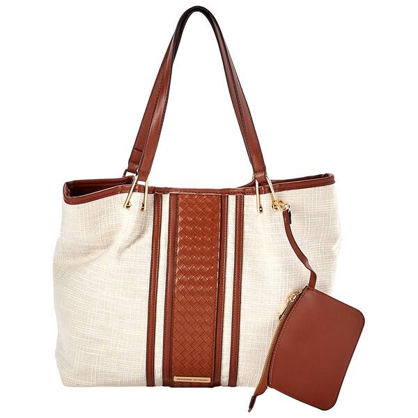 Adrienne Vittadini Capri Lined Tote w/Pouch - image 