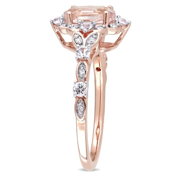 Gemstone Classics™ 10kt. Rose Gold Sapphire Ring
