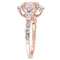 Gemstone Classics&#8482; 10kt. Rose Gold Sapphire Ring - image 2