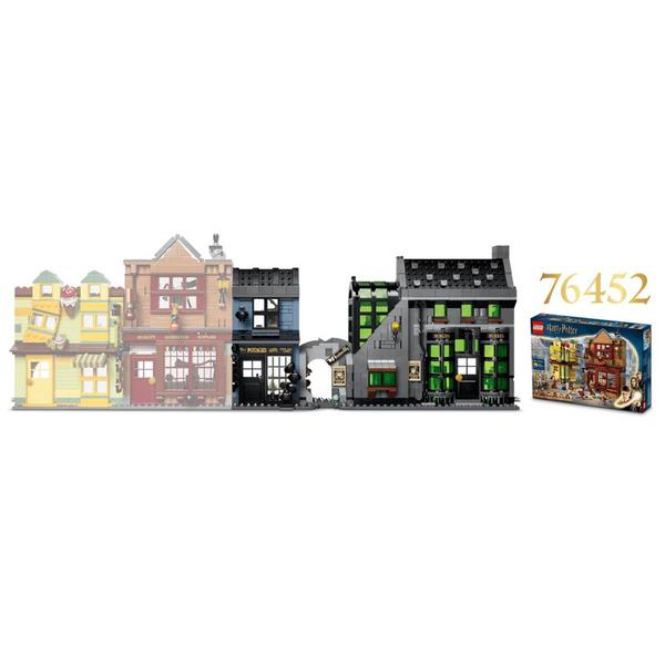 LEGO® Harry Potter™ Knockturn Alley™ Wizarding Shops Kit