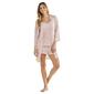 Womens Laura Ashley(R) 3pc. Blooming Meadow Traveling Pajama Set - image 1