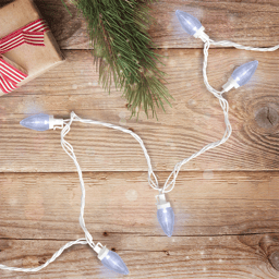 Northlight 16ft. Pure White LED C7 Christmas Lights