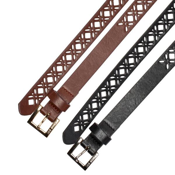 Womens Steve Madden 2 for 1 Belt - image 