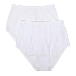 Womens Company Ellen Tracy 2pk Shapewear Brief Panties 75404P2
