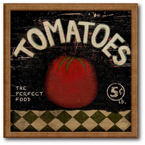Courtside Market Tomatoes Canvas Wall Art - image 