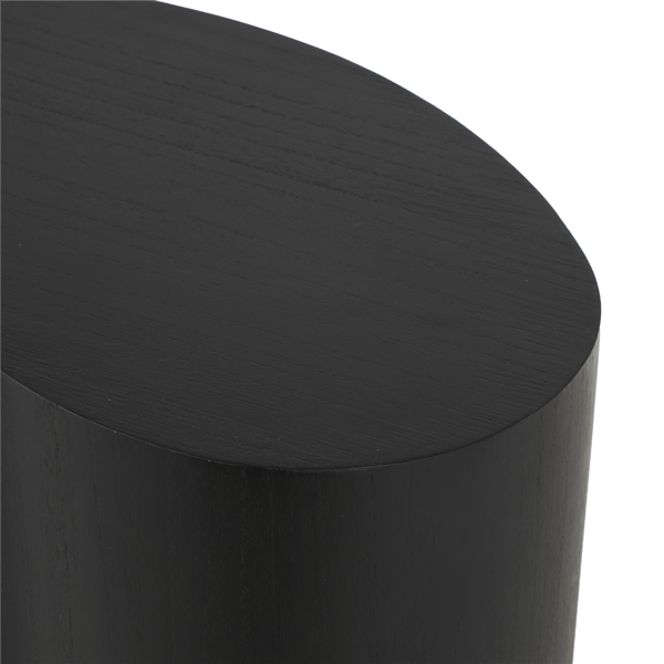 9th & Pike® Modern Black Wood Accent Table