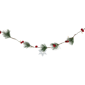 Northlight 6ft. LED Berry & Snowflake Christmas Garland - image 4