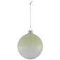 Northlight 4ct. Snowflakes Shiny Glass Ball Christmas Ornaments - image 6