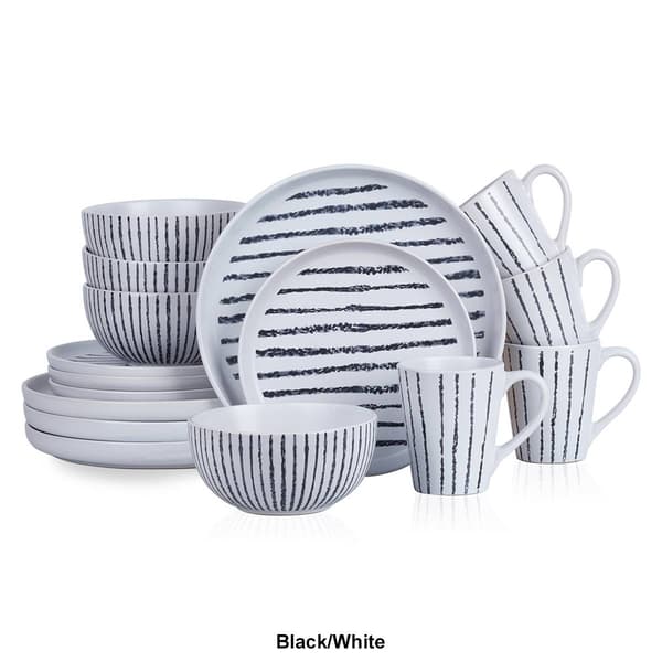 Stone Lain Nova 16pc. Stoneware Dinnerware Set