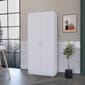 FM FURNITURE Albany White Pantry Cabinet - image 1