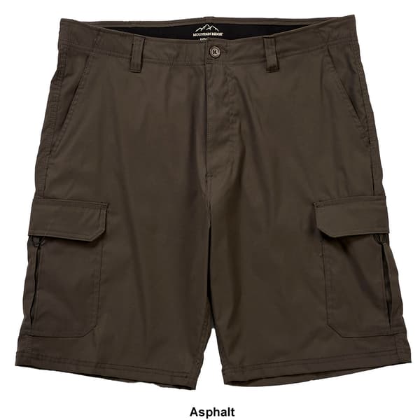 Mens Mountain Ridge® Flex Waist Cargo Shorts