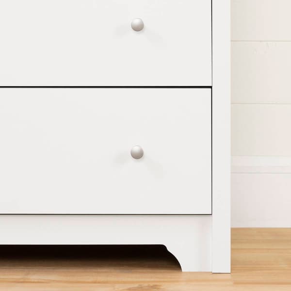 South Shore Vito Pure White 5-Drawer Chest