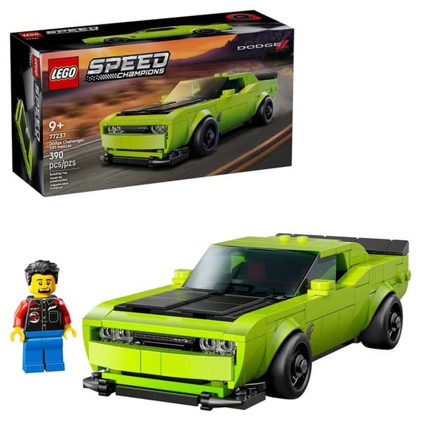 LEGO&#40;R&#41; Speed Champions Dodge Challenger SRT Hellcat Sports Car - image 