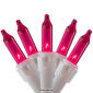 Northlight Seasonal 50ct. Pink Mini Christmas Light Set - image 4