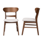 Baxton Studio Everwood 2pc Dining Chair Set - image 3