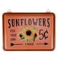Northlight Seasonal 15in. Fall Harvest Sunflowers Wall Sign - image 1