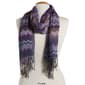 Womens Chevron Jacquard Pashmina - image 2