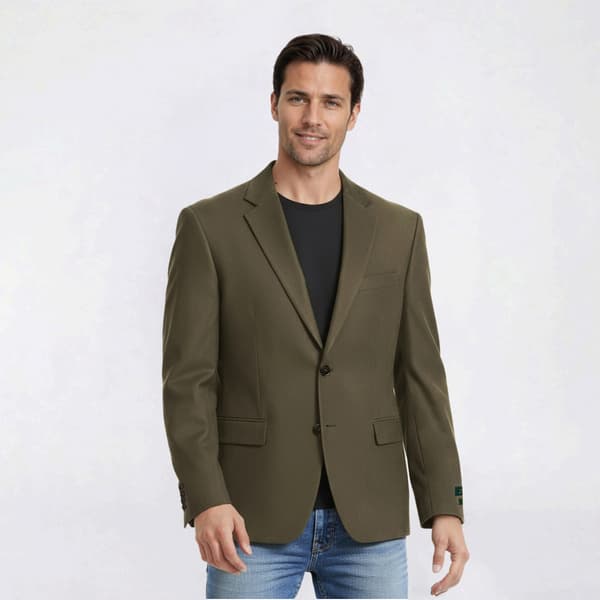 Mens Alexander Julian Microseude Sport Coat