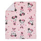 Disney Minnie Mouse Sherpa Baby Blanket - image 4