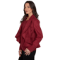 Petite Emaline Country Code Faux Suede Open Front Jacket - image 4