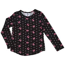Girls (4-6x) Jolie & Joy Long Sleeve Yummy Bow Dot Tee