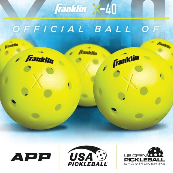 Franklin Sports 3pk. X-40 Optic Pickleballs